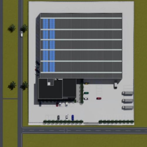 Edificio industrial y oficinas para la empresa Reynober